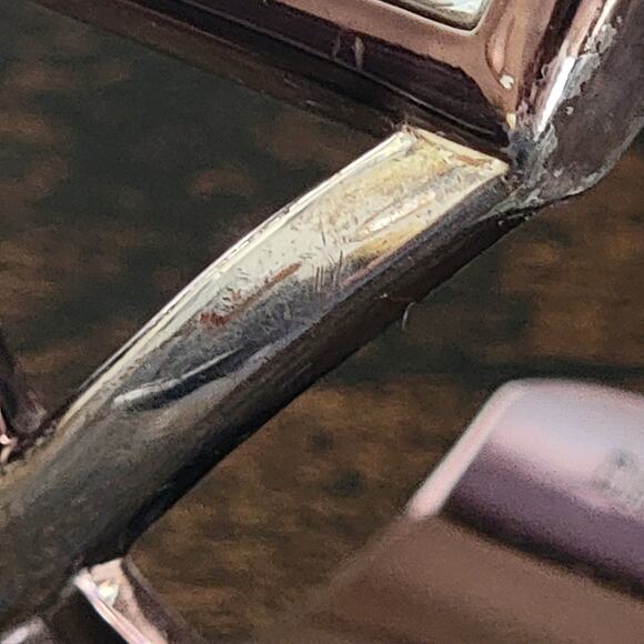 Vintage Watches Vivani Geometric Bronze Silver Quartz Modern Art Deco Style - Picture 3 of 10